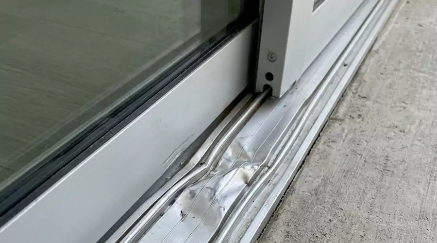 Can a Damaged Sliding Door Track Be Repaired?