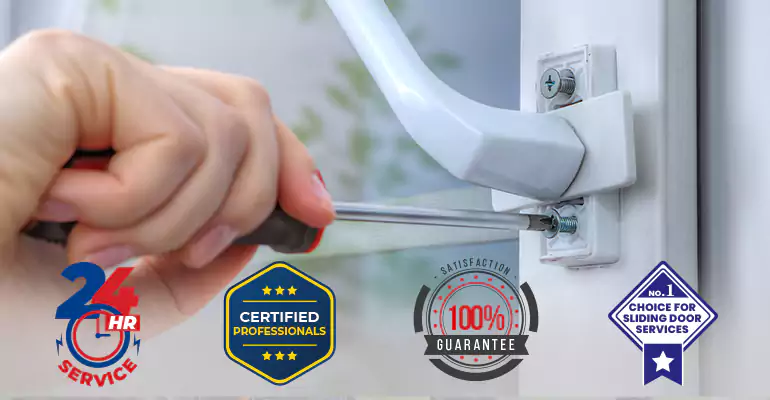 Broken Patio Door Handle Repair in North Lauderdale
