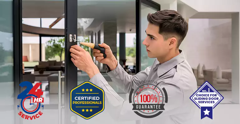 Andersen Sliding Door Latch Replacement in North Lauderdale