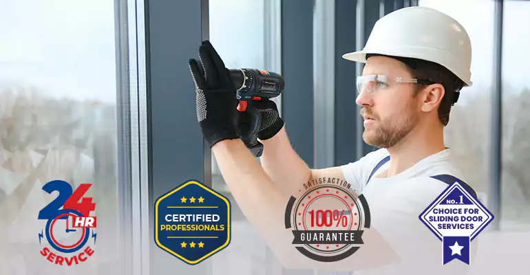 Sliding Glass Door Pin Lock Installation in North Lauderdale