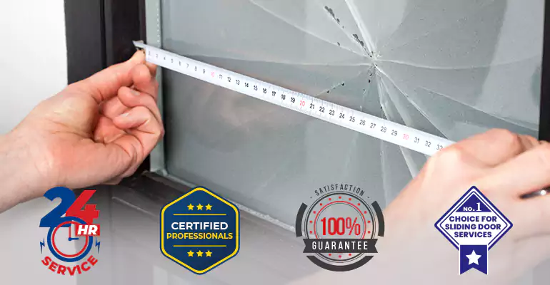 Residential Sliding Door Glass Repair in North Lauderdale