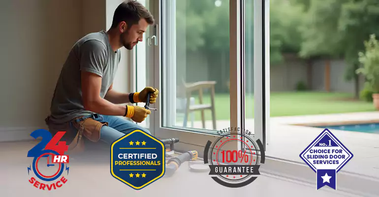 Sliding Door Track Repair in North Lauderdale, FL