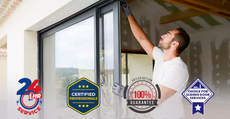 Sliding Glass Door Track Repair Service in North Lauderdale