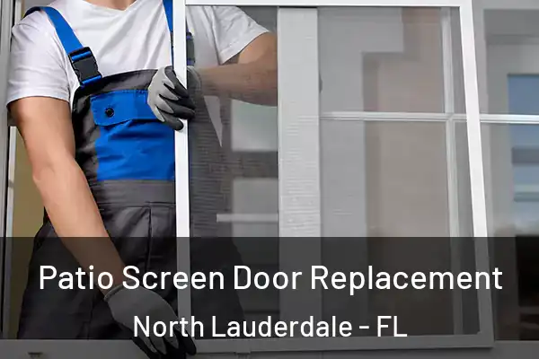 Patio Screen Door Replacement North Lauderdale - FL